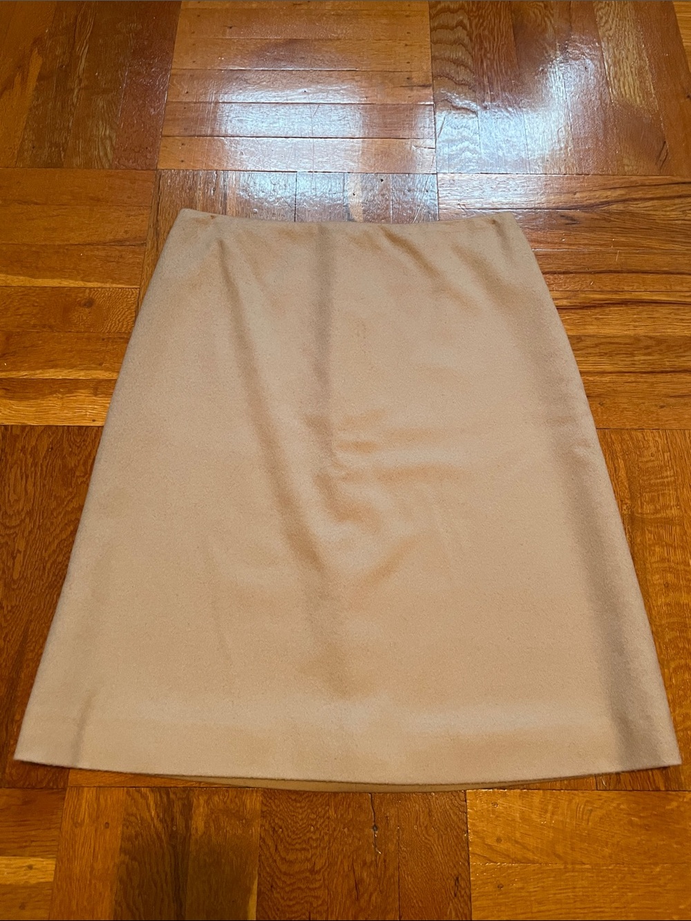 French Connection-Classic Beige A-Line Women's Skirt Size 2